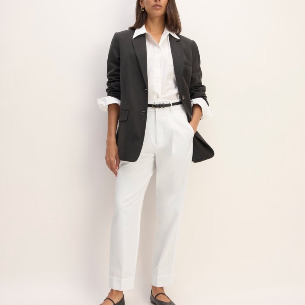 Everlane The Draper Tapered Pant in Buttersmooth NWT